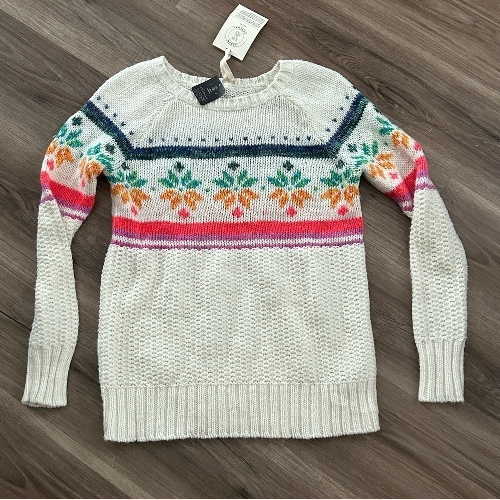 URBAN RENEWAL Wool Mohair Blend Knot Sweater Women Size Small NWT
